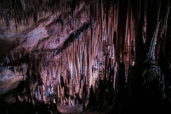 Cuevas Del Drach Maiorca Grotta Del Drago Spagna — Foto Stock