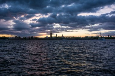Peter ve Paul Kalesi Saint Petersburg 'da.