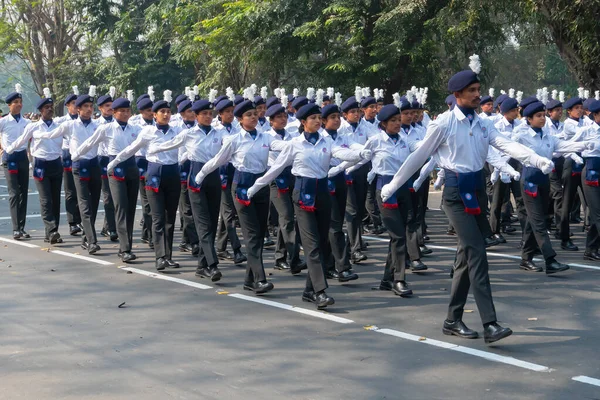 Kolkata Bengale Occidental Inde Janvier 2020 Les Cadets National Service — Photo