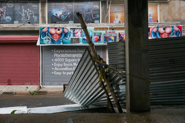 Howrah Bengala Occidental India Mayo 2020 Super Ciclón Anphan Destruyó — Foto de Stock