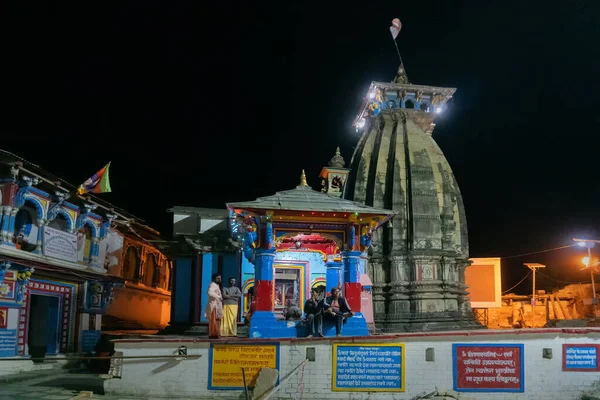 Ukhimath Rudraprayag Uttarakhand India Octubre 2018 Ukhimath Sacro Templo Hindú — Foto de Stock