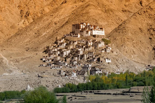 Monasterio Chimrey Montañas Del Himalaya Fondo Leh Jammu Cachemira India —  Fotos de Stock