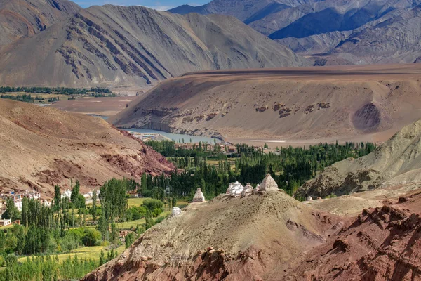 Paisagem Rochosa Ladakh Jammu Caxemira Índia — Fotografia de Stock