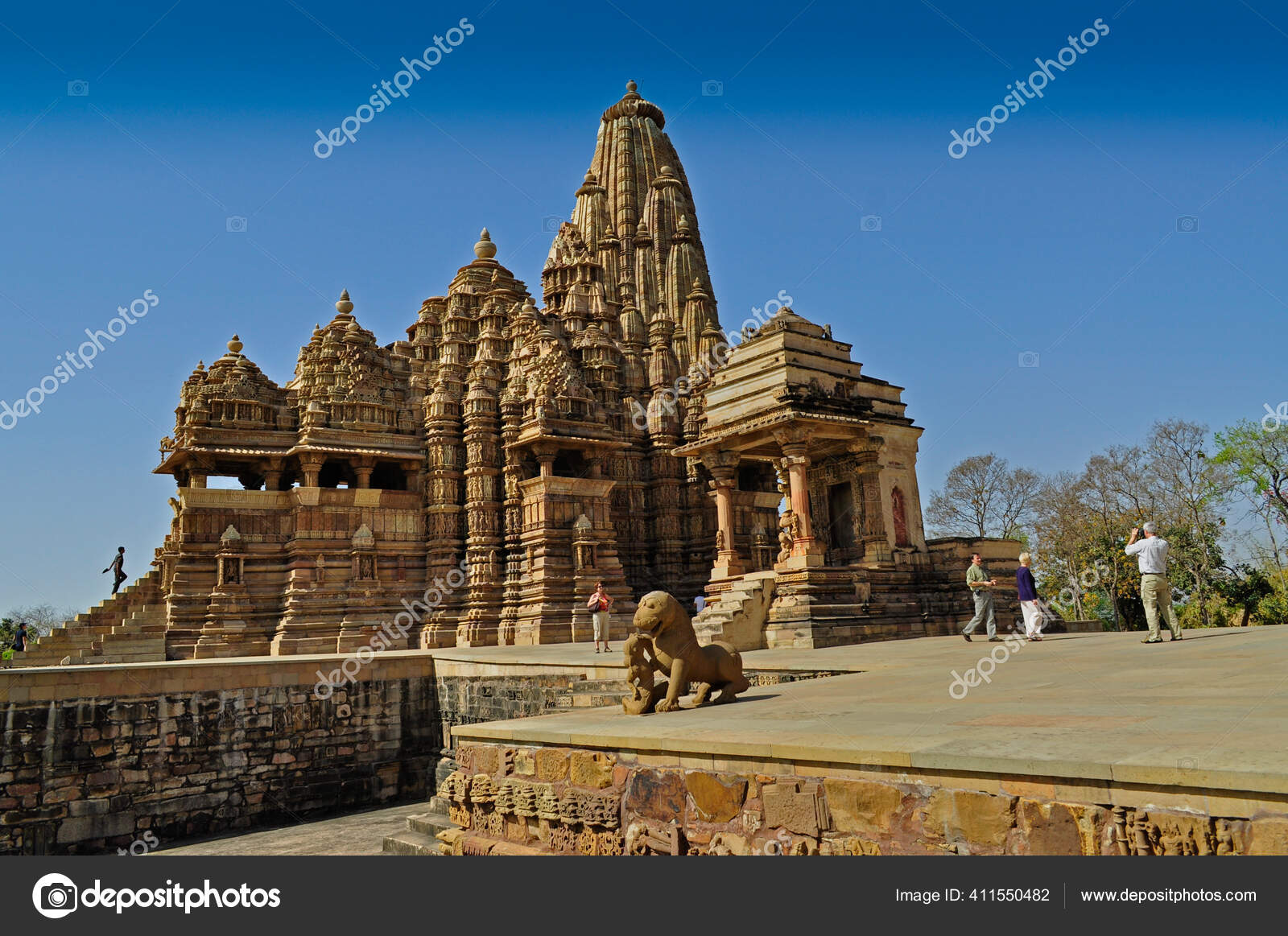 The UNESCO recognised temples in Khajuraho, Madhya Pradesh, India Stock Photo - Alamy