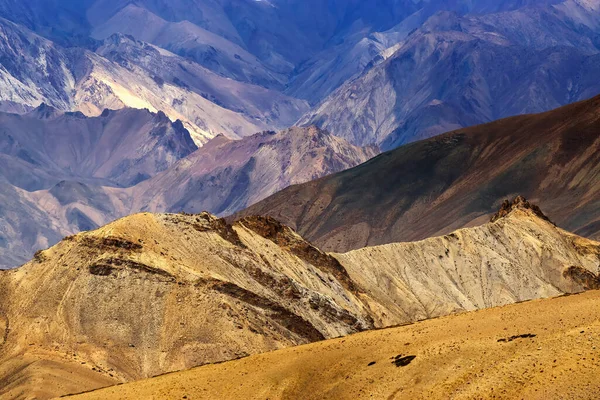 Montanhas Paisagem Ladakh Leh Jammu Caxemira Índia Moonland Famoso Por — Fotografia de Stock