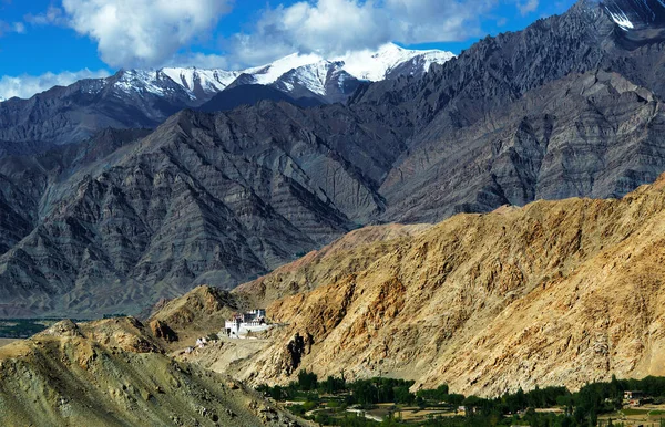 Montanhas Rochosas Ladakh Jammu Caxemira Índia — Fotografia de Stock