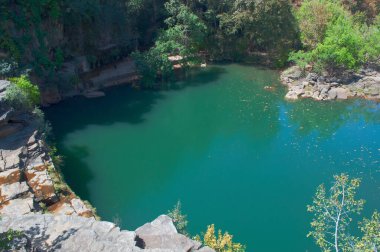 Güzel Pandav, Hindistan, Madhya Pradesh 'teki Panna Ulusal Parkı' na düştü. Hindistan 'da Madhya Pradesh' in Panna ve Chhatarpur ilçelerinde bulunur. 542.67 km2 'lik bir alanı kaplan rezervi vardır..