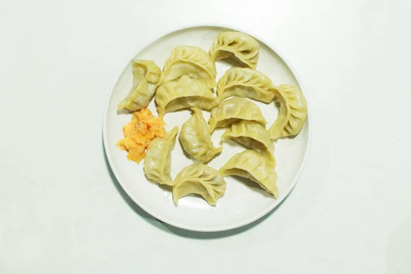 南亚饺子的一种 原产于西藏 尼泊尔 不丹和锡金 它与中国包子 蒙古布子 日本土拨鼠和韩国土拨鼠相似 库存照片 — 图库照片