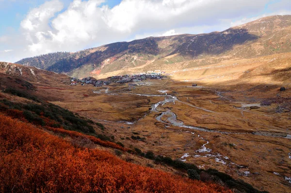 Nathang Valley Gnathan Valley 13500 Alte Seidenstraße Zuluk Dzuluk Sikkim — Stockfoto