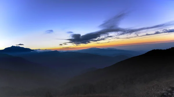 Gryning Lungthang Sikkim — Stockfoto