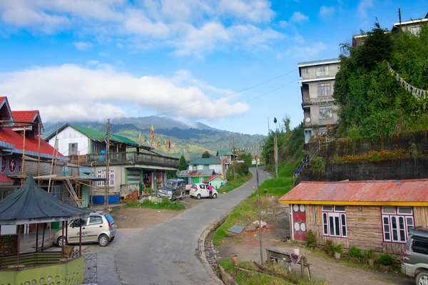 Okhre Sikkim India Octubre 2016 Okhre Village Pequeño Pueblo Regazo —  Fotos de Stock