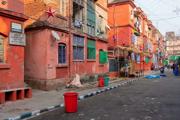 Kolkata West Bengal India December 24Th 2017 Bow Barracks Walls — Stock Photo, Image