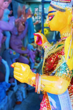 Kolkata 'nın Kumartuli kentinde yapılacak 
