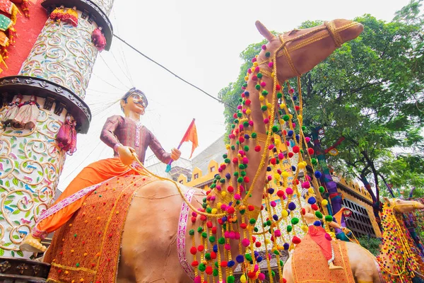 Kolkata India Ekim 2015 Kolkata Batı Bengal Hindistan Durga Puja — Stok fotoğraf