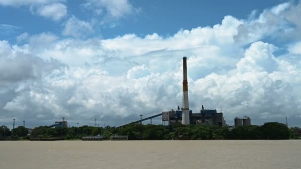 Kolkata West Bengal Indien Juli 2019 Stor Industriel Fabrik Med – Stock-video