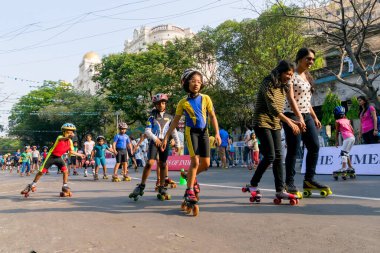 KOLKATA, Batı BENGAL, INDIA - 15 Mart 2015: 