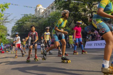 KOLKATA, Batı BENGAL, INDIA - 21 Mart 2015: 