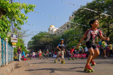 KOLKATA, Batı BENGAL, INDIA - 21 Mart 2015: 