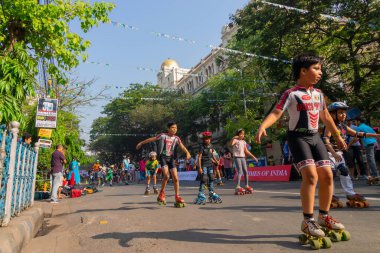 KOLKATA, Batı BENGAL, INDIA - 21 Mart 2015: 