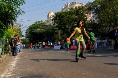 KOLKATA, Batı BENGAL, INDIA - 15 Mart 2015: 
