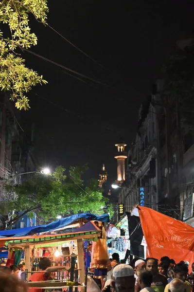 Kolkata West Bengal India May 2019 Zakaria Street Nakhoda Mashid — Stock Photo, Image