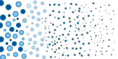 Çember şekilli çok renkli vektör düzeni. Bulanık dekoratif tasarım baloncuklu soyut tarzda. Kitabın için şablon. Vektör illüstrasyonu