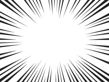 Renkli manga mangası. Vektör illüstrasyonu