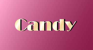 Altın renkli isim izole edildi. Mutlu yıllar ve Melek Günü konsepti. Vektör illüstrasyonu