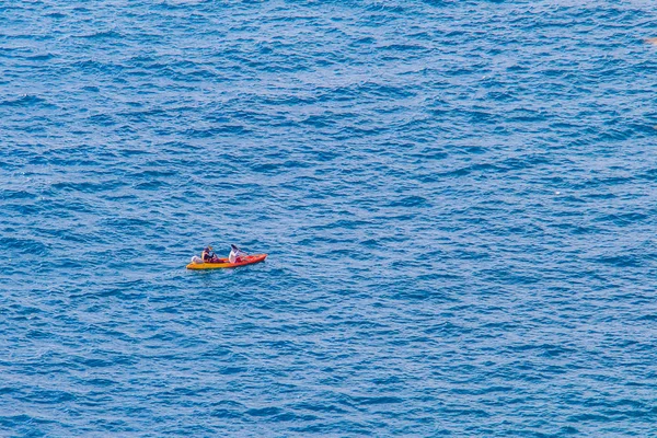 Piękny Krajobraz Widoki Seascape Kajakarstwo Laem Promthep Lub Promthep Cape — Zdjęcie stockowe