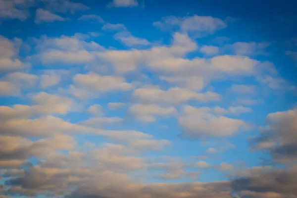 Bela Paisagem Nublada Vista Aérea Céu Beleza Natureza Vista Cima — Fotografia de Stock