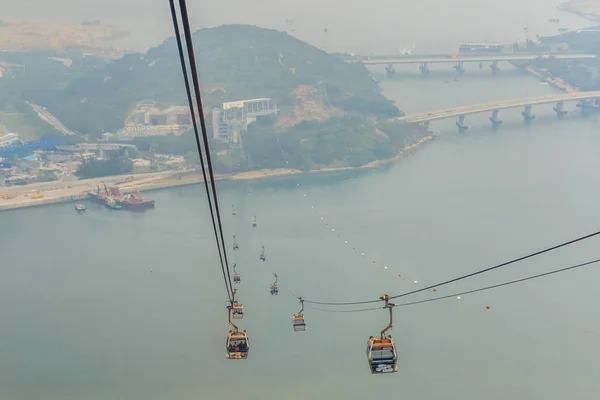 Isla Lantau Hong Kong Noviembre 2014 Hermosa Vista Desde Los —  Fotos de Stock