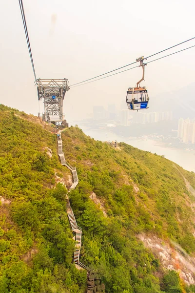 Isla Lantau Hong Kong Noviembre 2014 Hermosa Vista Desde Los — Foto de Stock