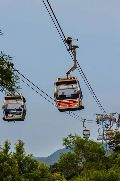 Île Lantau Hong Kong Novembre 2014 Belle Vue Depuis Les — Photo