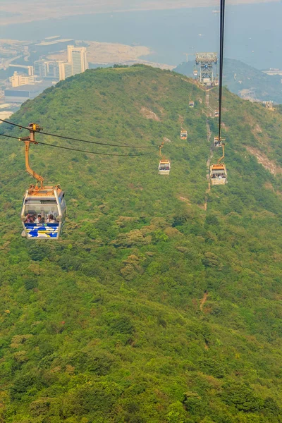 Isla Lantau Hong Kong Noviembre 2014 Hermosa Vista Desde Los — Foto de Stock