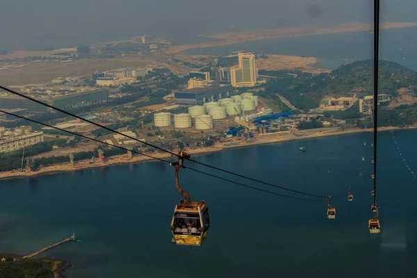 Isla Lantau Hong Kong Noviembre 2014 Hermosa Vista Desde Los — Foto de Stock