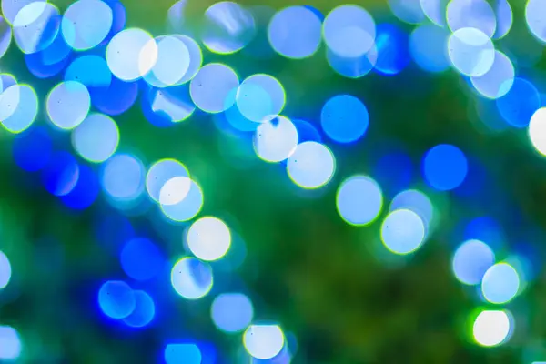 Bella Bokeh Blu Sfondo Luce Astratta Meraviglioso Sfocato Astratto Sfondo — Foto Stock