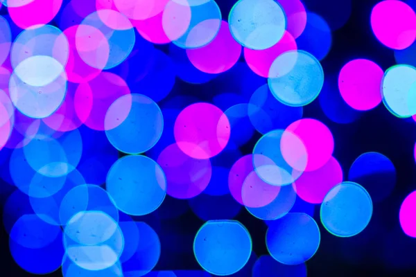 Bella Bokeh Blu Sfondo Luce Astratta Meraviglioso Sfocato Astratto Sfondo — Foto Stock