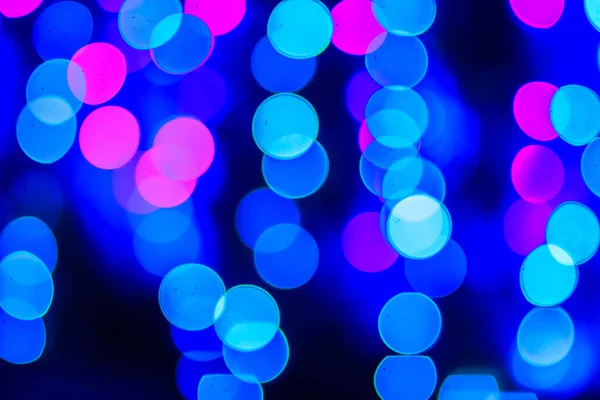 Bella Bokeh Blu Sfondo Luce Astratta Meraviglioso Sfocato Astratto Sfondo — Foto Stock