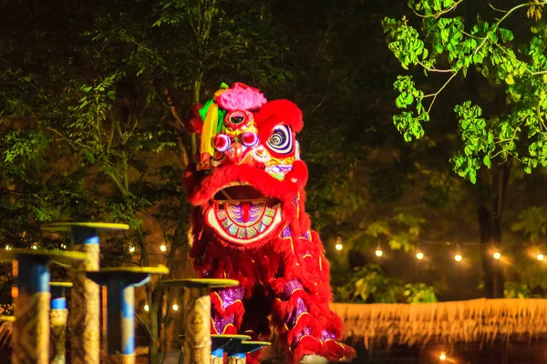 Bangkok Tayland Için Çin Yeni Yılı Festival Süresince Geceleri Polonyalılar — Stok fotoğraf