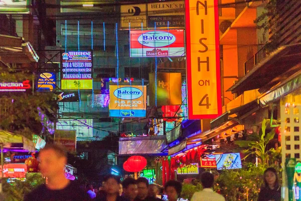 Bangkok Tailandia Enero 2017 Turista Visitó Patpong Conocido Internacionalmente Como —  Fotos de Stock