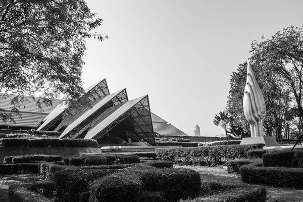 Bangkok Thajsko Února 2017 Krásná Architektura Národního Kongresového Centra Královny — Stock fotografie