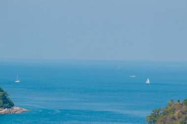 Koh Pu (yengeç Adası) güzel bir bakış. Küçük ada huzurlu Adası yakın Kata beach, Phuket, Tayland.