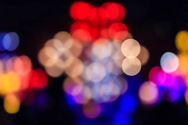 Schöne Blaue Bokeh Abstrakten Hellen Hintergrund Wunderbare Defokussierte Abstrakte Blaue — Stockfoto