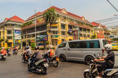 Bangkok, Tayland - 2 Mart 2017: Eski Siam alışveriş Rattanakosin Island Bangkok şehir, Tayland tarihi bir bölgesinde yer alan Plaza,.