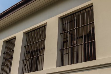 Eski bir hükümlü hapishane Bangkok, Tayland. Şu anda, bu hapishane 