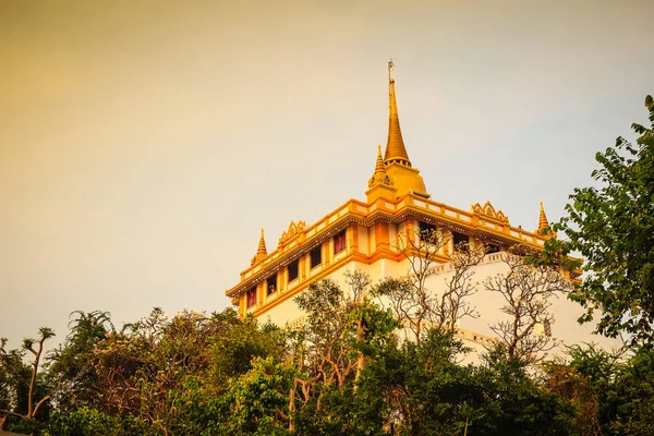 Schöne Aussicht Auf Wat Saket Ratcha Wora Maha Wihan Wat — Stockfoto