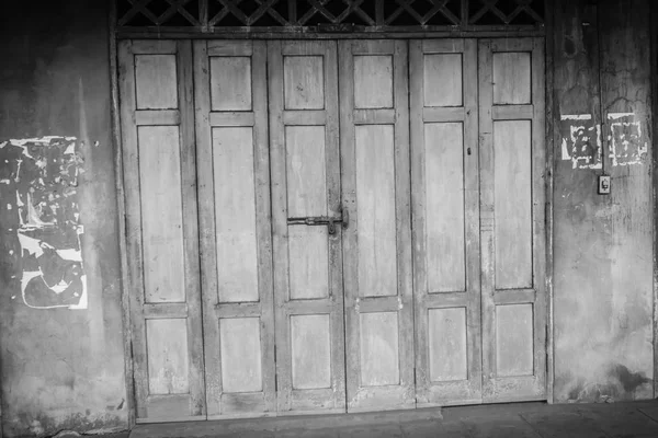 Stary Tło Drzwi Starożytna Drewniana Huśtawka Vintage Stary Tekstura Harmonijkowe — Zdjęcie stockowe