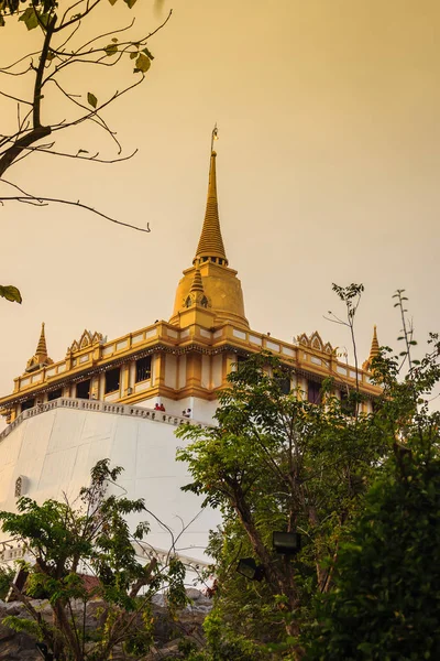 Bela Vista Wat Saket Ratcha Wora Maha Wihan Wat Phu — Fotografia de Stock