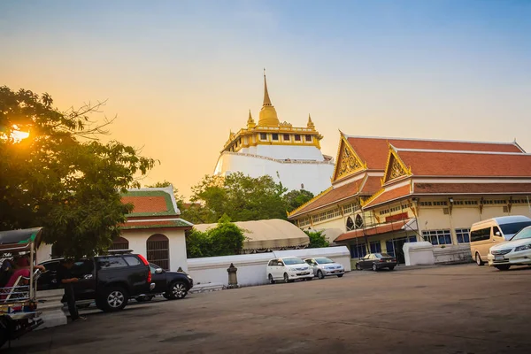 Piękny Widok Wat Saket Ratcha Wora Maha Wihan Wat Phu — Zdjęcie stockowe