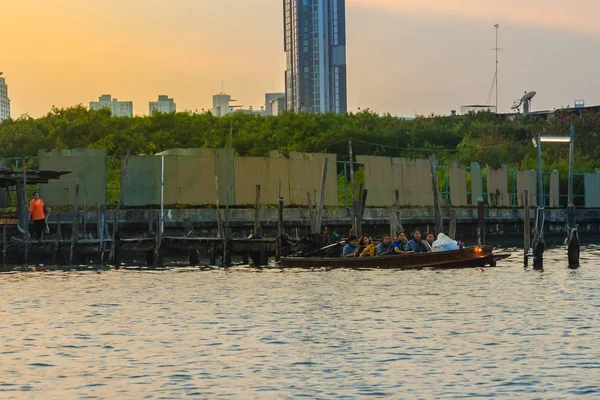 Bangkok Thailandia Marzo 2017 Stile Vita Lento Degli Abitanti Del — Foto Stock